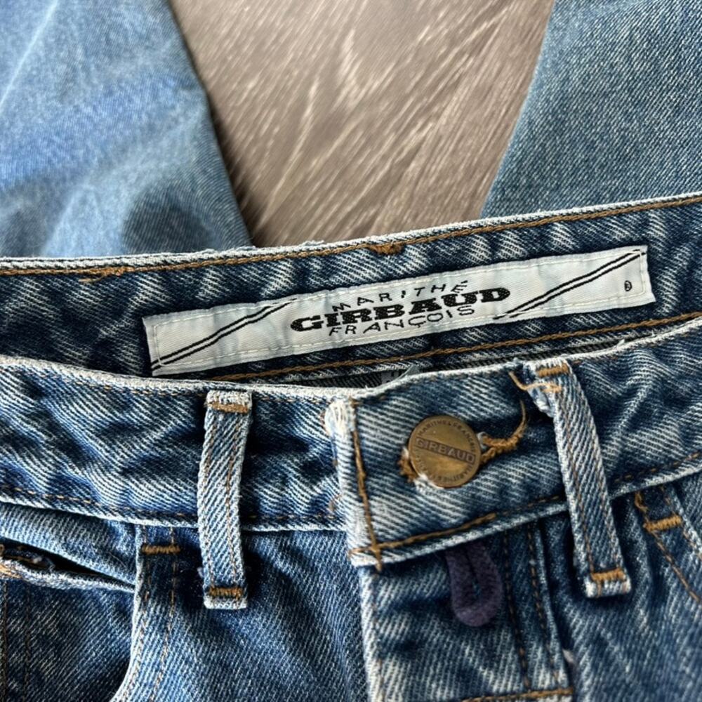 Vintage Marithé + François Girbaud 90s High Rise Tapered Jeans Size 7/8 USA Made - Picture 14 of 16